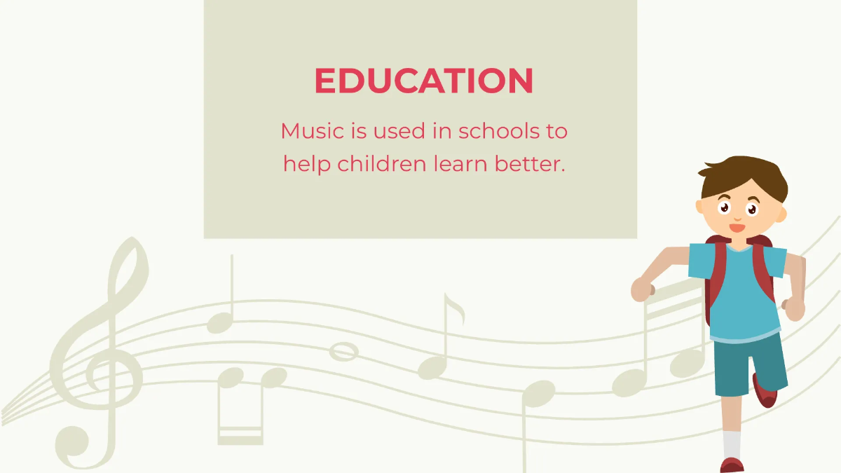 Free Simple Music Presentation Template to Edit Online