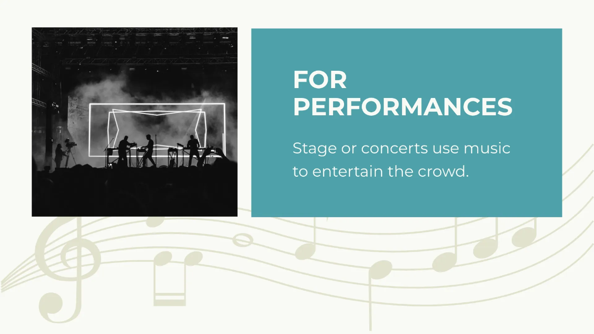 Free Simple Music Presentation Template to Edit Online