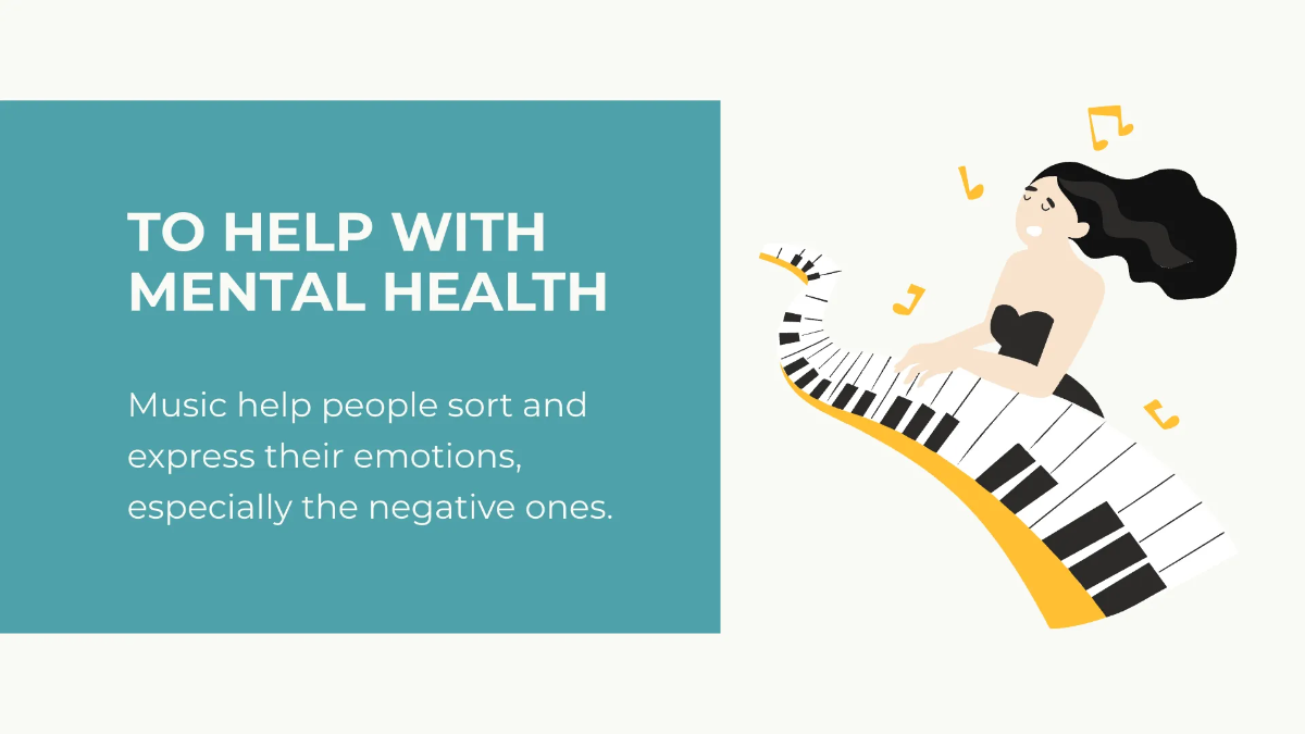 Free Simple Music Presentation Template to Edit Online