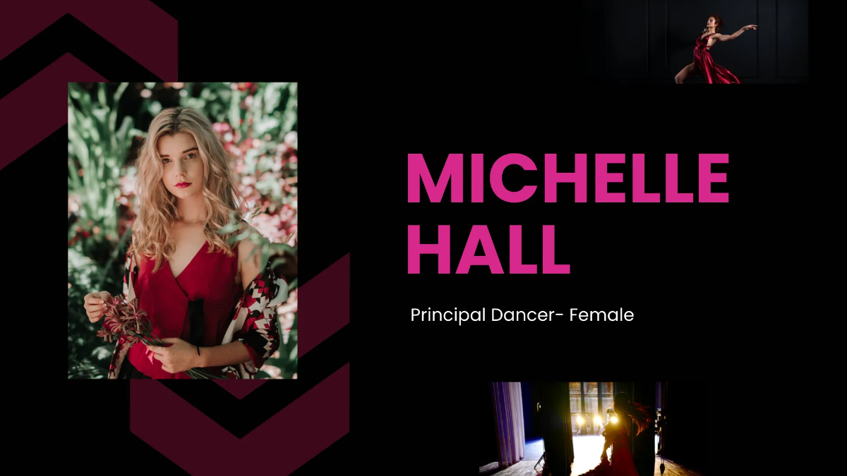 Free Flamenco Artists Agency Presentation Template to Edit Online