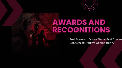 Free Flamenco Artists Agency Presentation Template to Edit Online