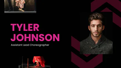 Free Flamenco Artists Agency Presentation Template to Edit Online