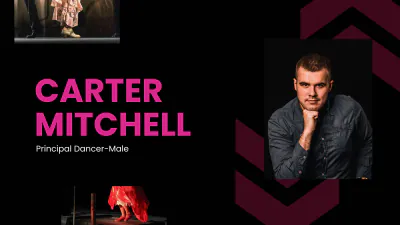 Free Flamenco Artists Agency Presentation Template to Edit Online