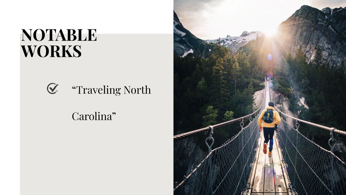 Free Art Vlogger CV Presentation Template to Edit Online