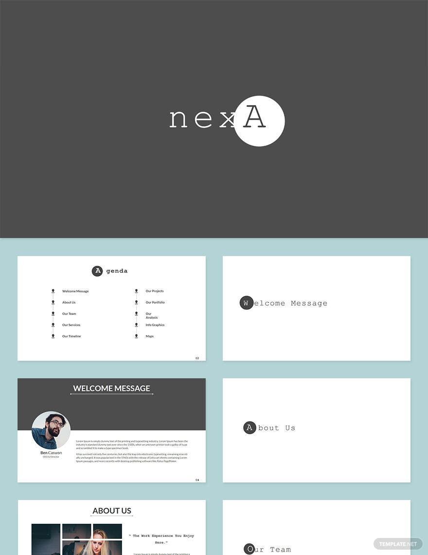 Business Nexa Presentation Template
