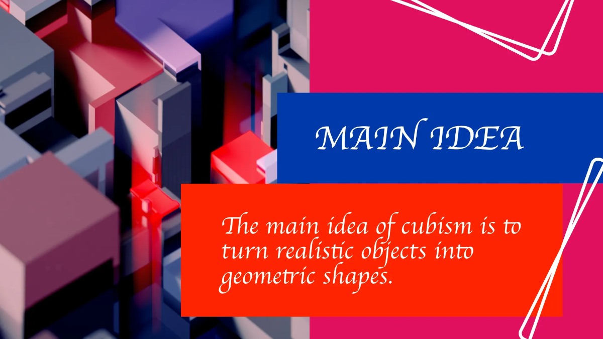Free Cubist Art Minitheme Presentation Template to Edit Online