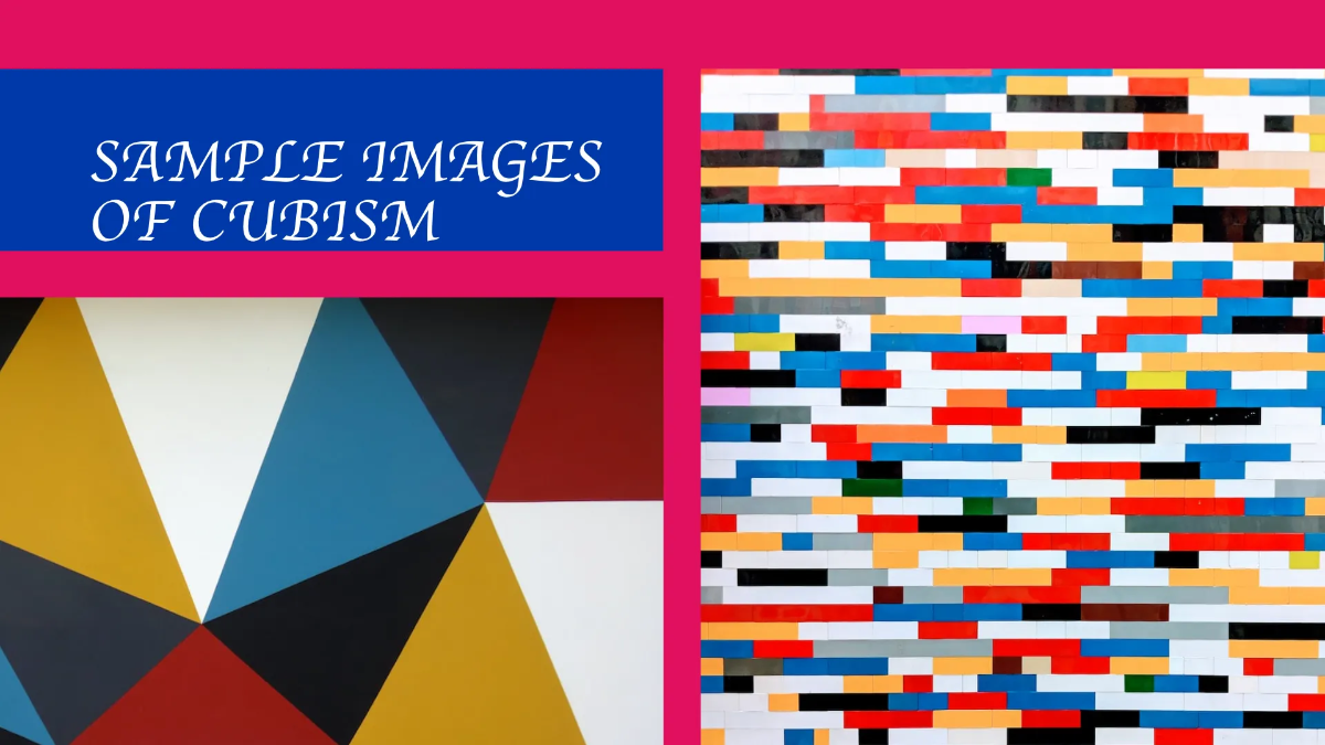 Free Cubist Art Minitheme Presentation Template to Edit Online