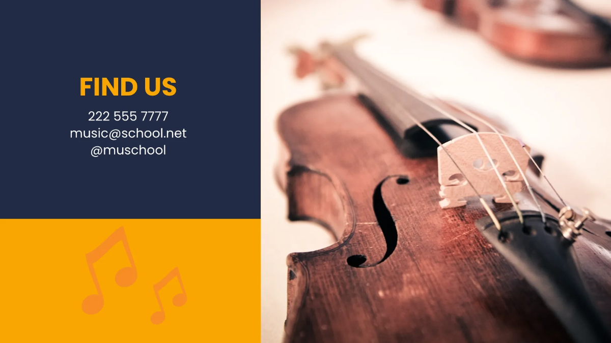 Free Professional Music Presentation Template to Edit Online