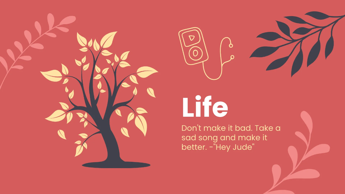 Free Infographics Music Presentation Template to Edit Online