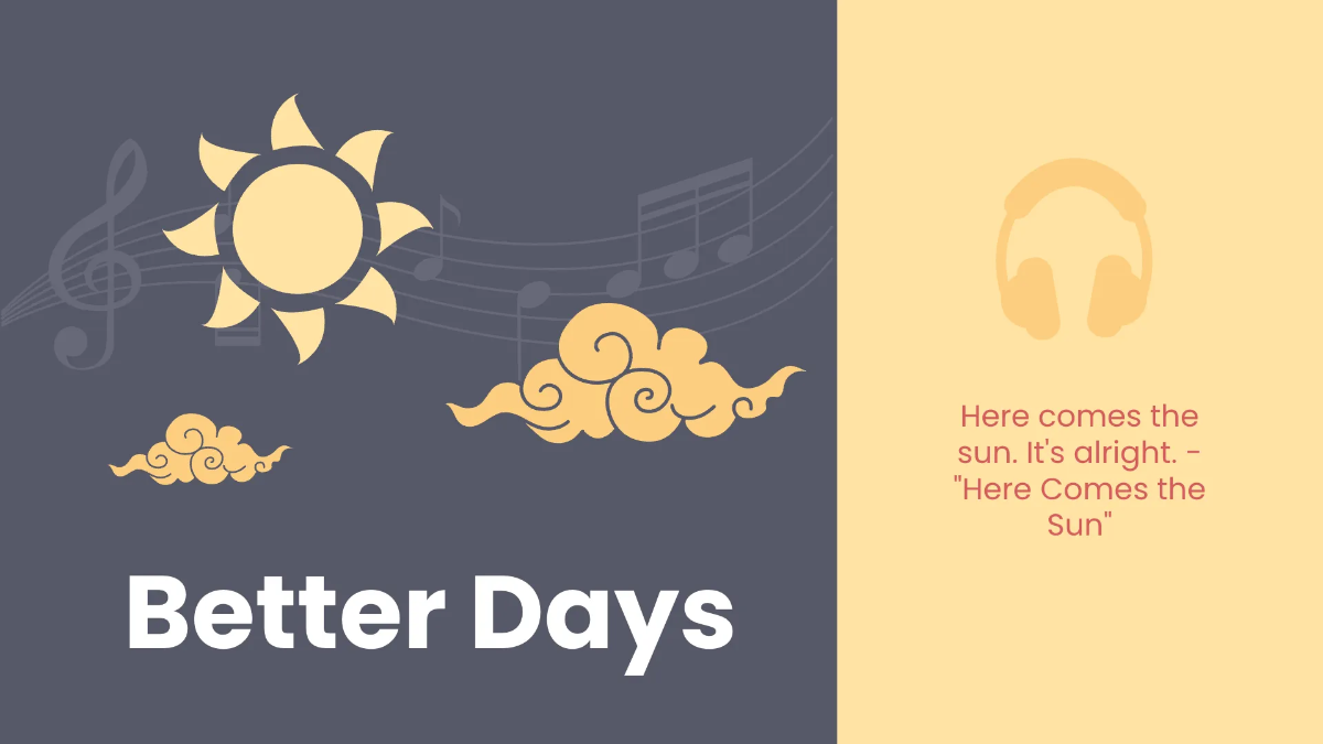 Free Infographics Music Presentation Template to Edit Online