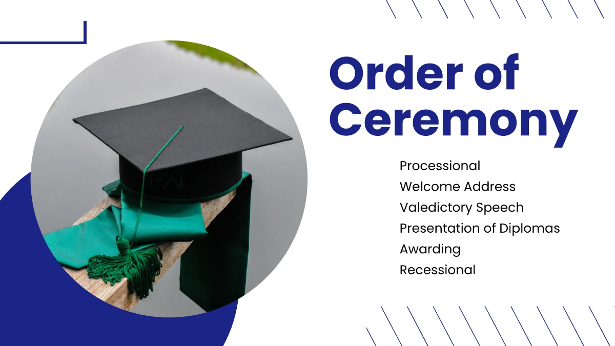 Free Graduation Presentation Template to Edit Online