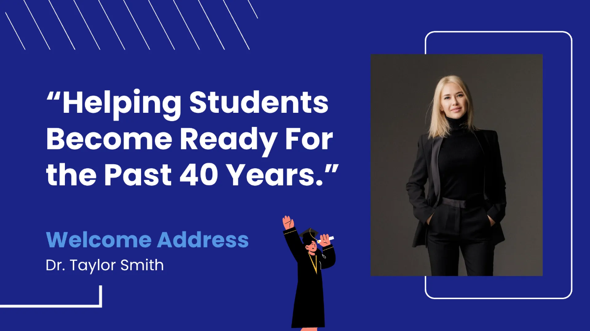 Free Graduation Presentation Template to Edit Online