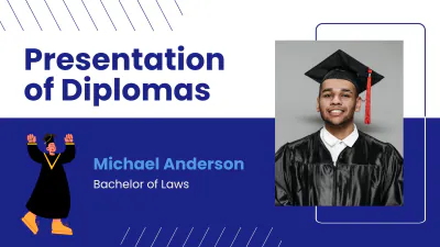 Free Graduation Presentation Template to Edit Online