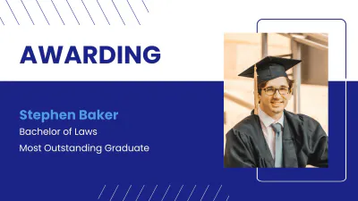 Free Graduation Presentation Template to Edit Online