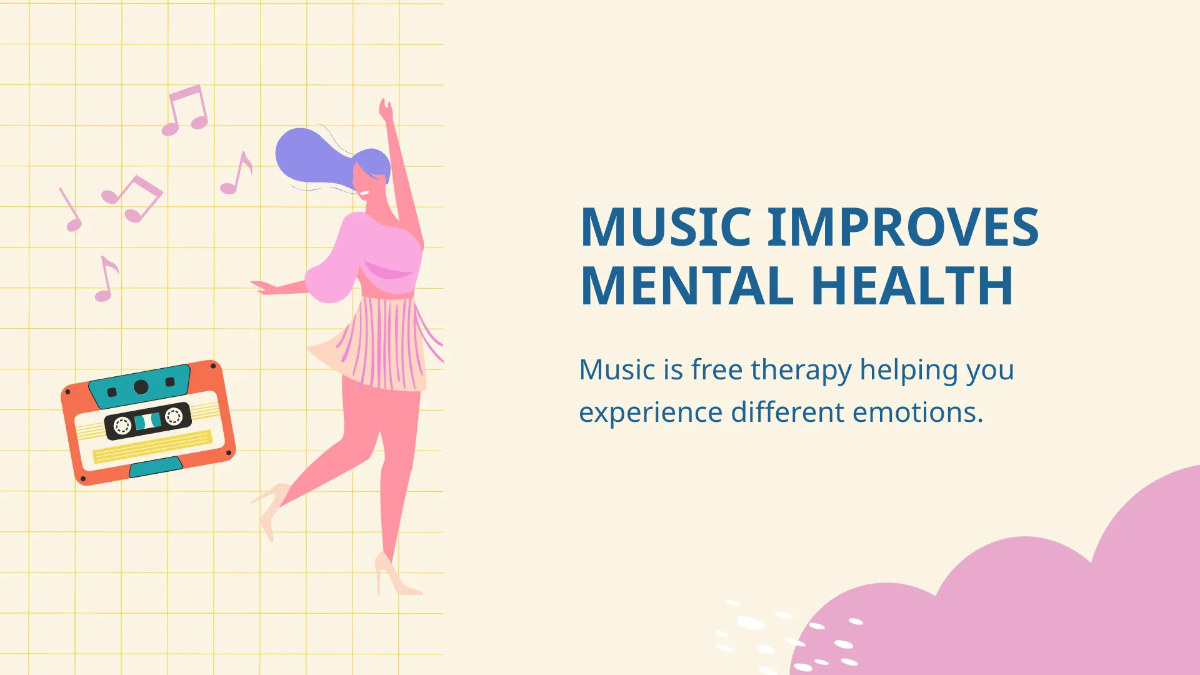 Free Background Music Presentation Template to Edit Online