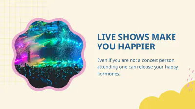 Free Background Music Presentation Template to Edit Online