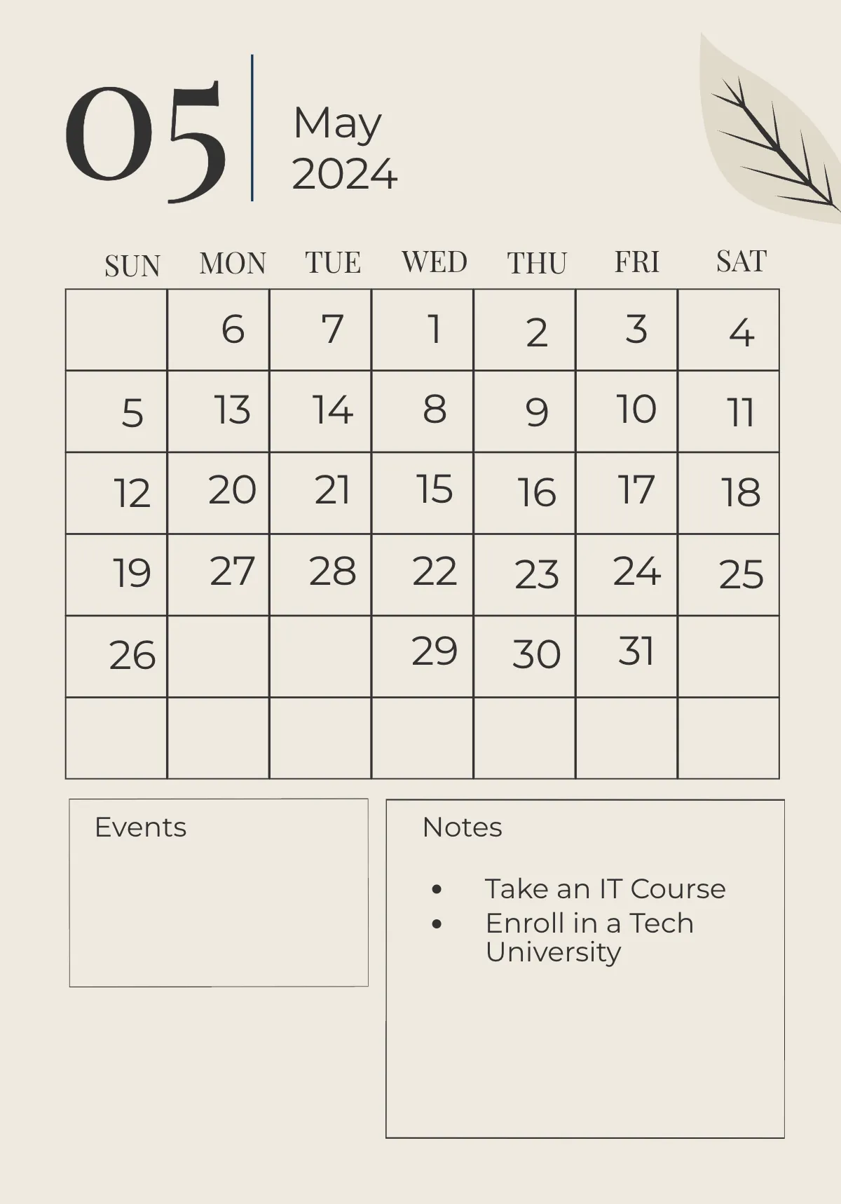 Free 2024 Year Planner Template to Edit Online