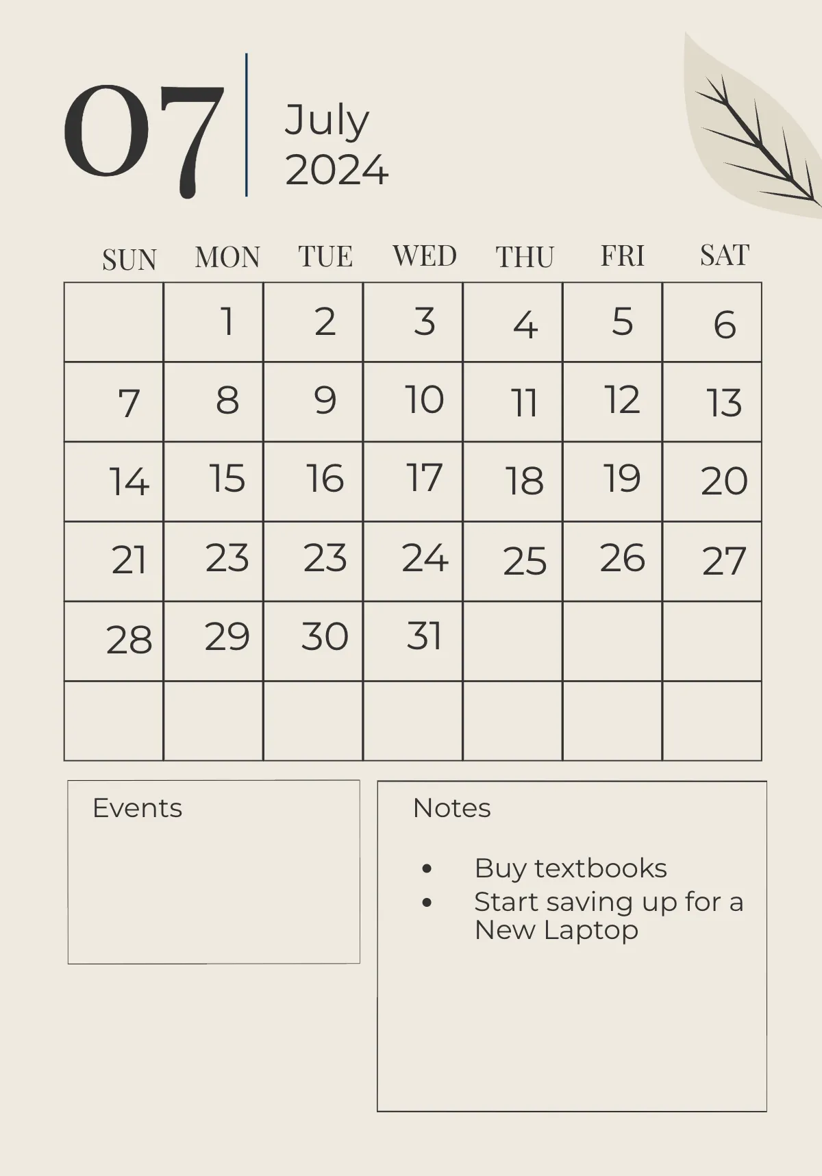 Free 2024 Year Planner Template to Edit Online