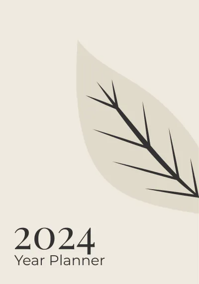 Free 2024 Year Planner Template to Edit Online