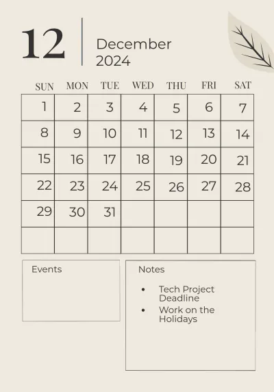 Free 2024 Year Planner Template to Edit Online