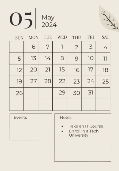 Free 2024 Year Planner Template to Edit Online