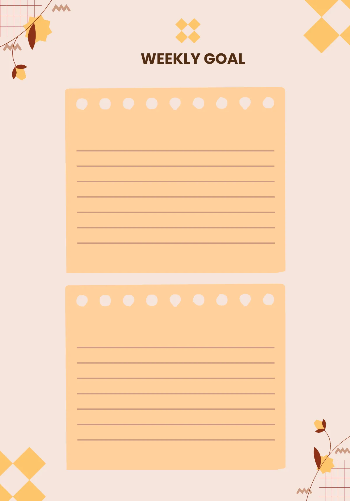 Free 2024 Weekly Planner Template to Edit Online