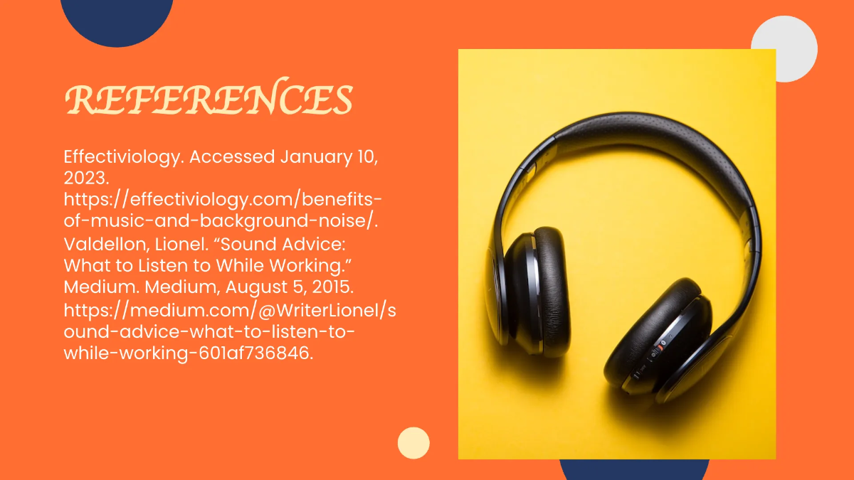 Free Design Music Presentation Template to Edit Online