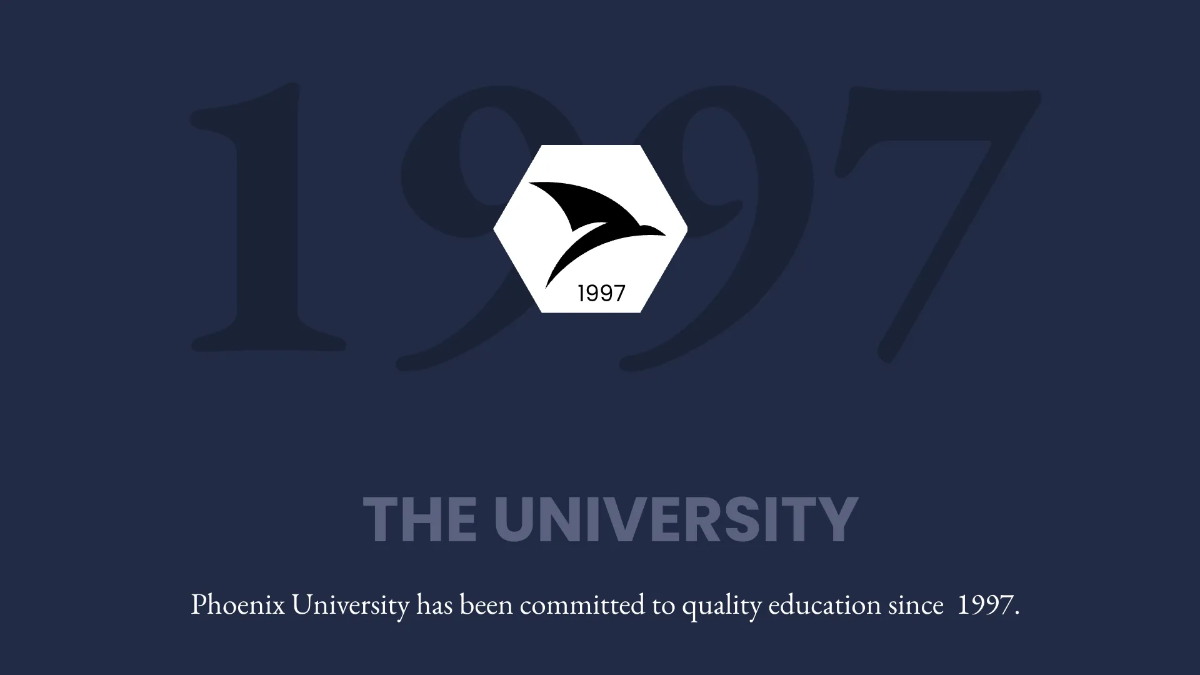 Free University Graduation Yearbook Presentation Template to Edit Online