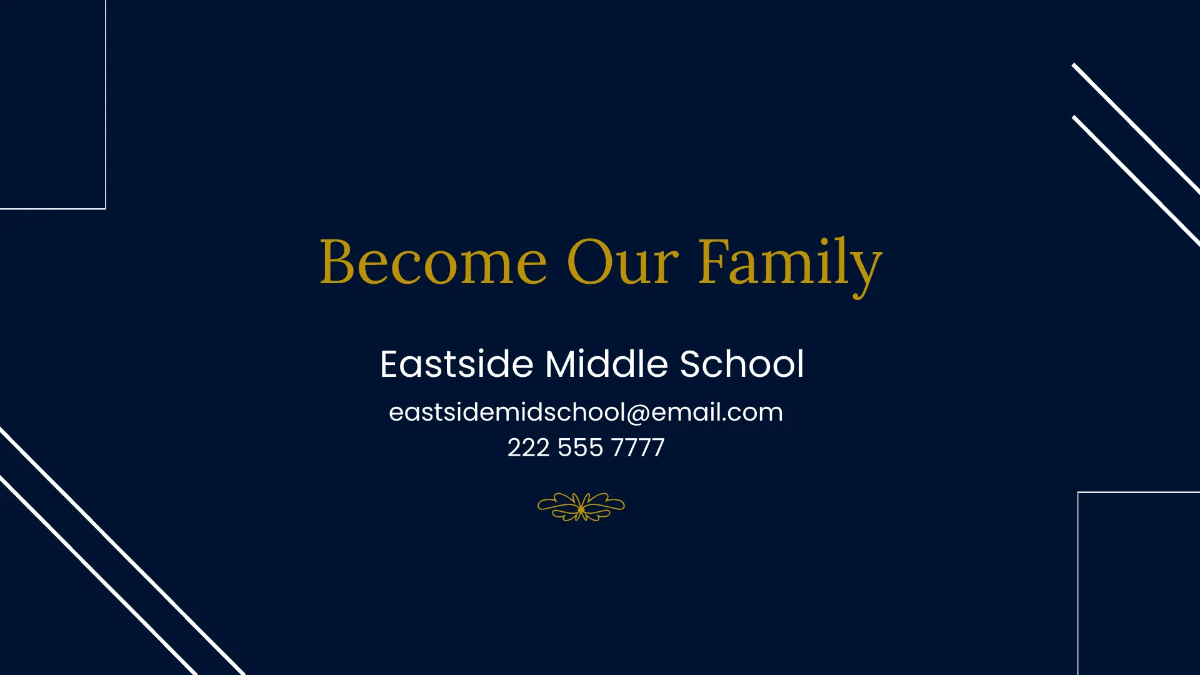 Free Middle School Virtual Graduation Presentation Template to Edit Online