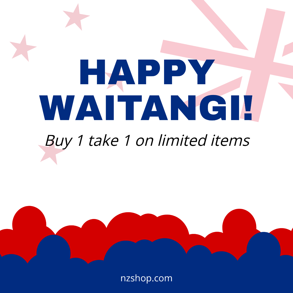 Waitangi Day Poster Vector Template