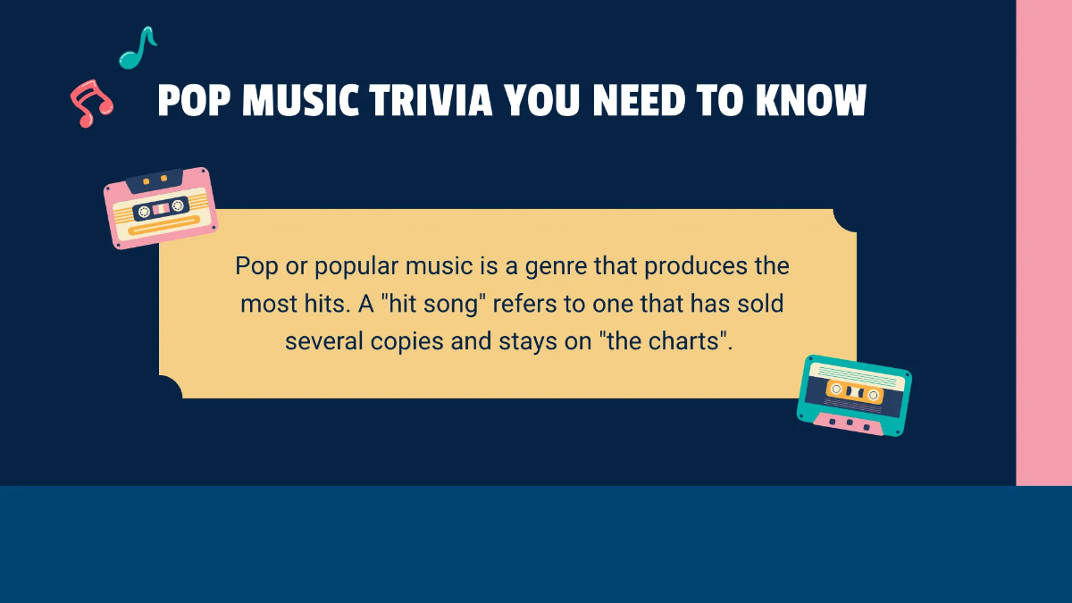 Free Modern Music Presentation Template to Edit Online