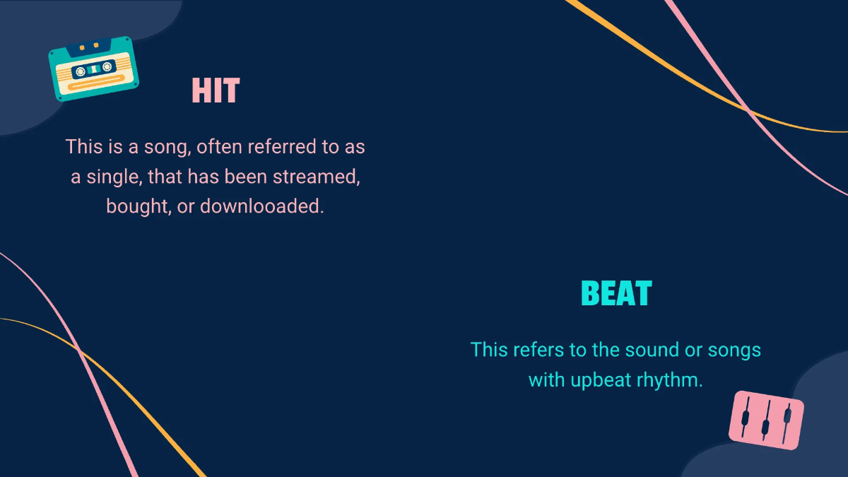 Free Modern Music Presentation Template to Edit Online