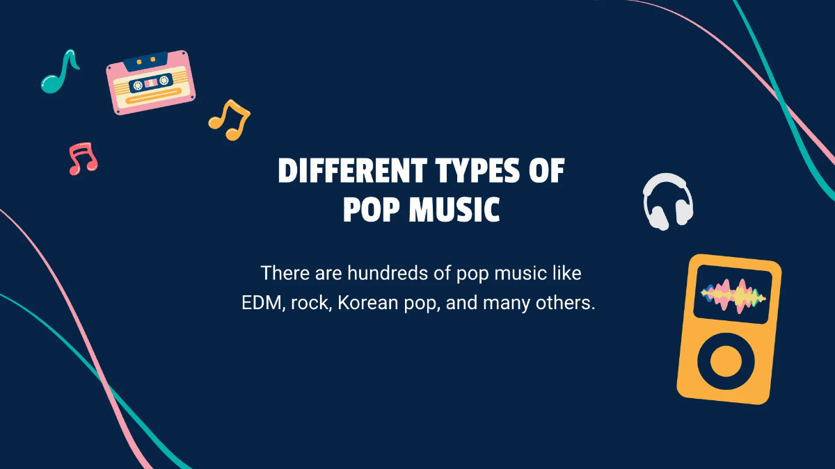 Free Modern Music Presentation Template to Edit Online