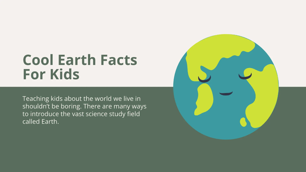 Free Cool Science Presentation Template to Edit Online