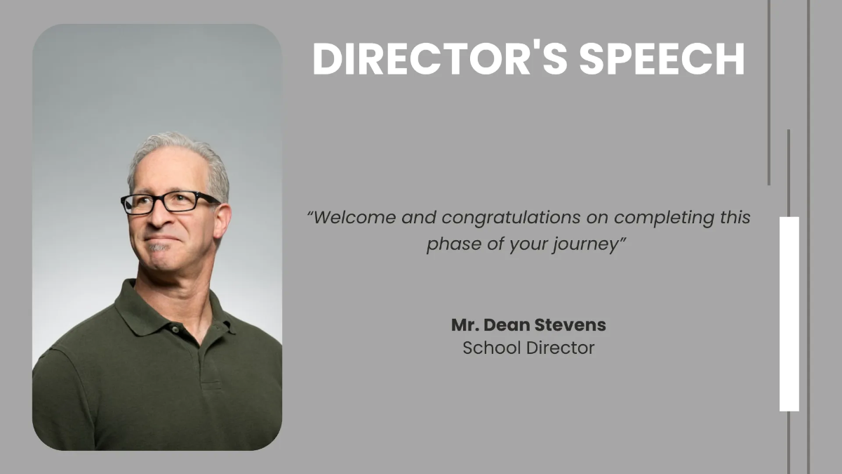 Free High School Virtual Graduation Presentation Template to Edit Online