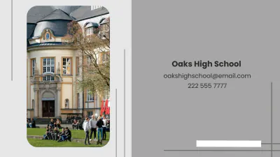 Free High School Virtual Graduation Presentation Template to Edit Online