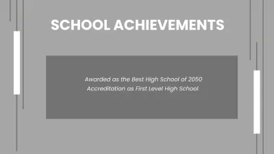 Free High School Virtual Graduation Presentation Template to Edit Online