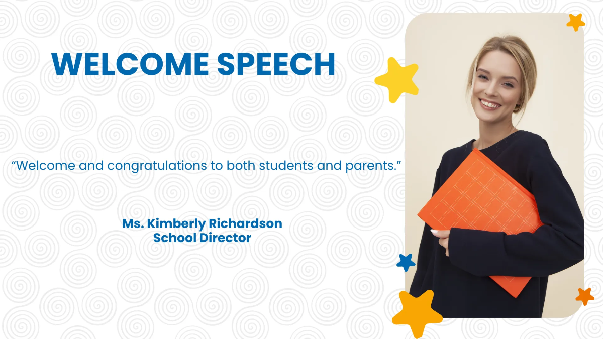 Free Kindergarten Graduation Presentation Template to Edit Online