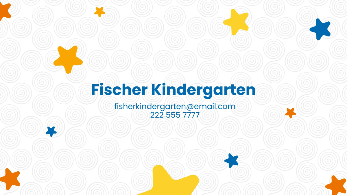Free Kindergarten Graduation Presentation Template to Edit Online