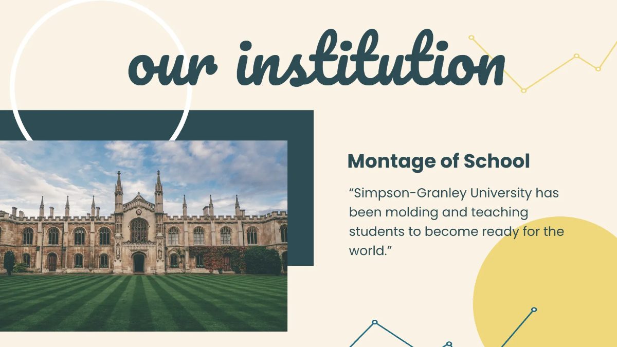 Free Graduation Party Digital Annuary Presentation Template to Edit Online