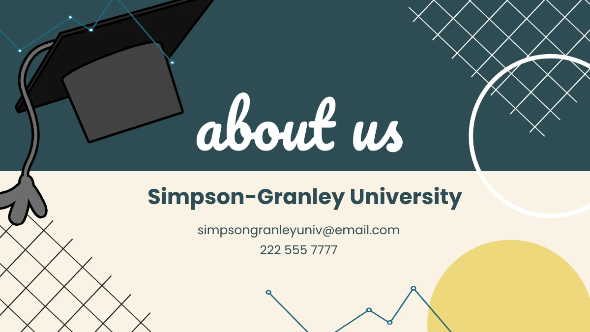 Free Graduation Party Digital Annuary Presentation Template to Edit Online