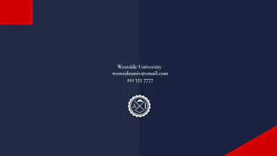 Free College Graduation Party Presentation Template to Edit Online