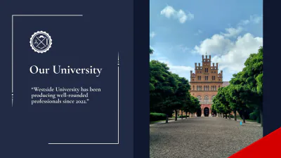 Free College Graduation Party Presentation Template to Edit Online