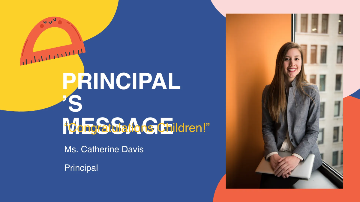 Free Pre-K Graduation Party Presentation Template to Edit Online