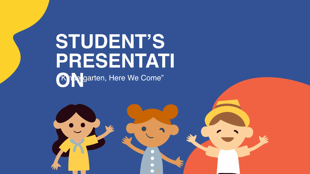 Free Pre-K Graduation Party Presentation Template to Edit Online