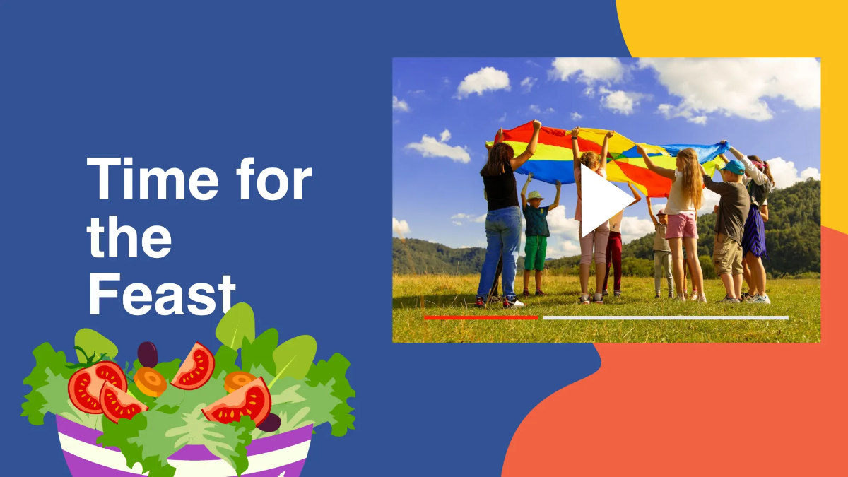 Free Pre-K Graduation Party Presentation Template to Edit Online