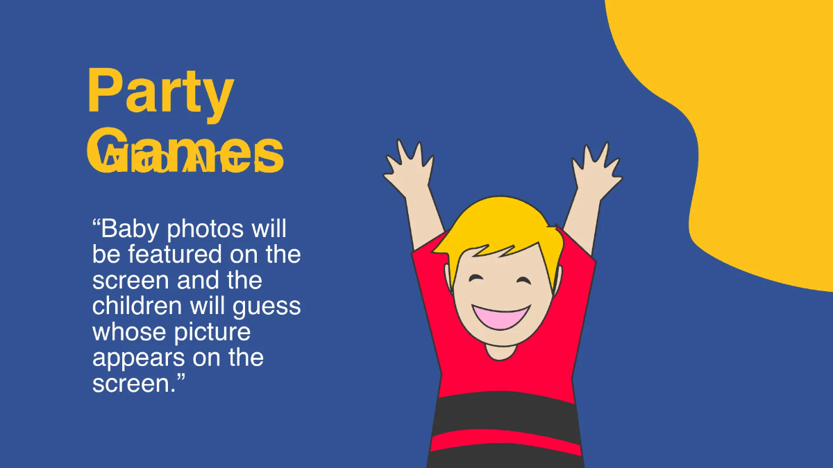 Free Pre-K Graduation Party Presentation Template to Edit Online