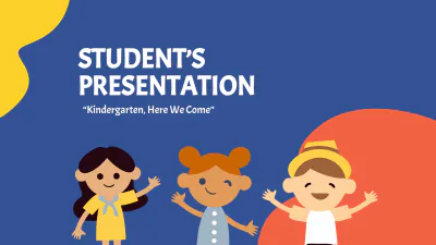 Free Pre-K Graduation Party Presentation Template to Edit Online