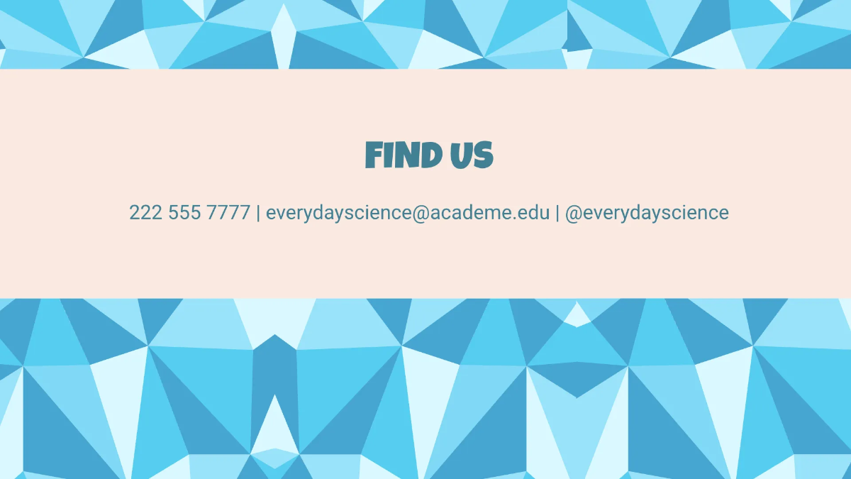 Free Pretty Science Presentation Template to Edit Online