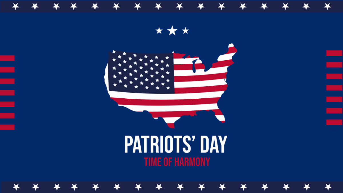 Patriots' Day Youtube Cover Template